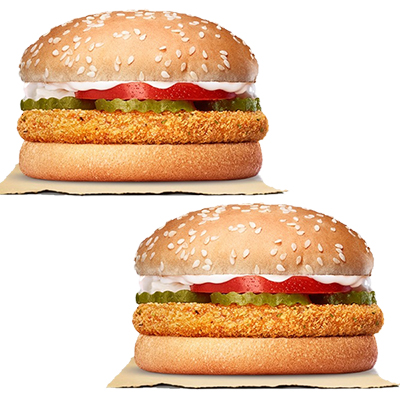"Double Crispy Veg, Double Crispy Veg (Burger King) - Click here to View more details about this Product